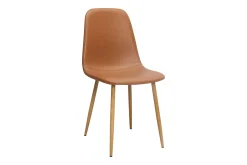 Siena spisegruppe rund 150 cm eik med 6 Nibe spisestoler