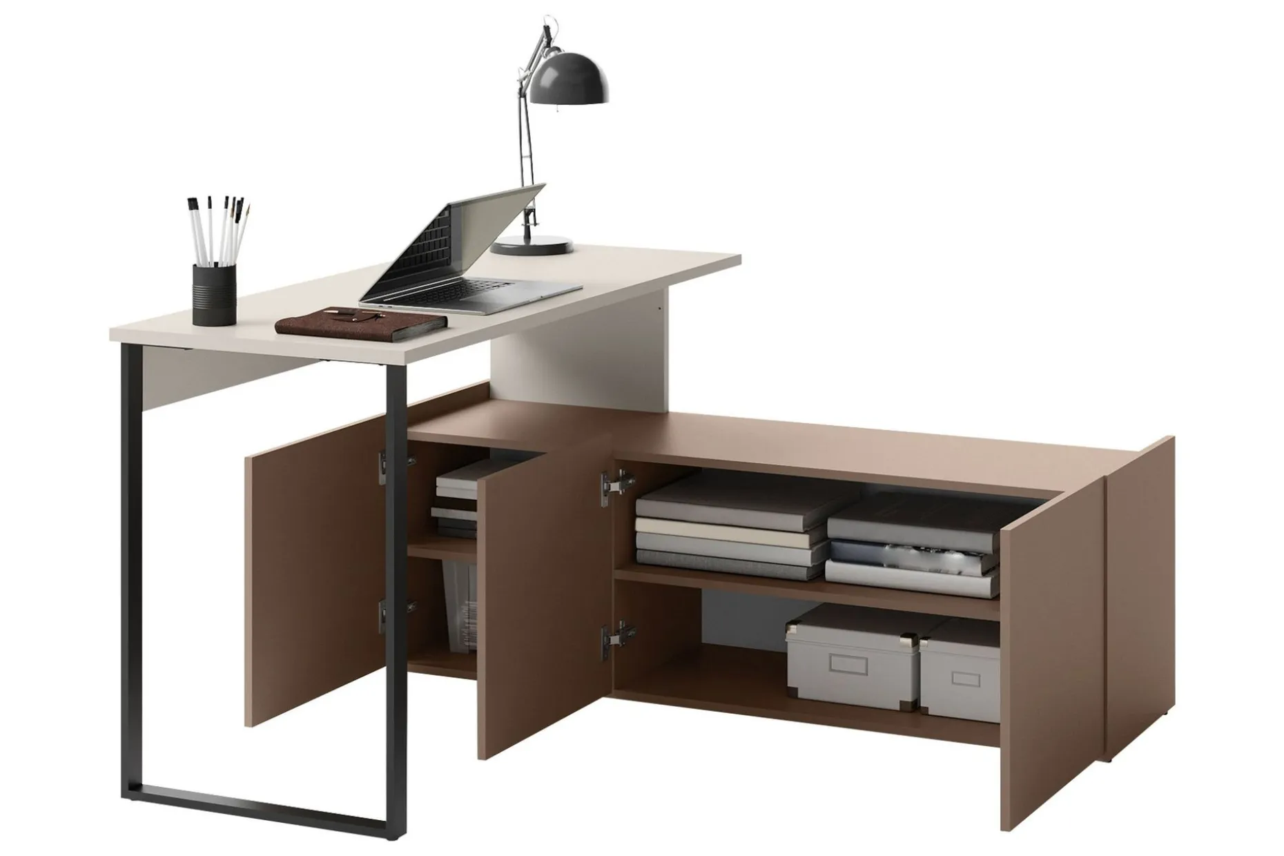 Sigmana Skrivebord 260x55 cm