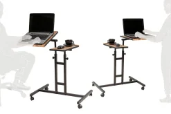 Similton Ståskrivebord 67 cm Tekst Striper