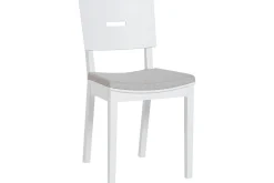 SIMPLE Stol Hvit / Grå