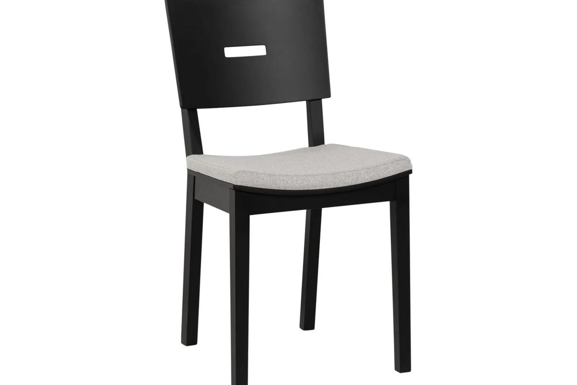 SIMPLE Stol Svart / Grå