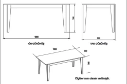 Sincerely Spisebord 180 cm