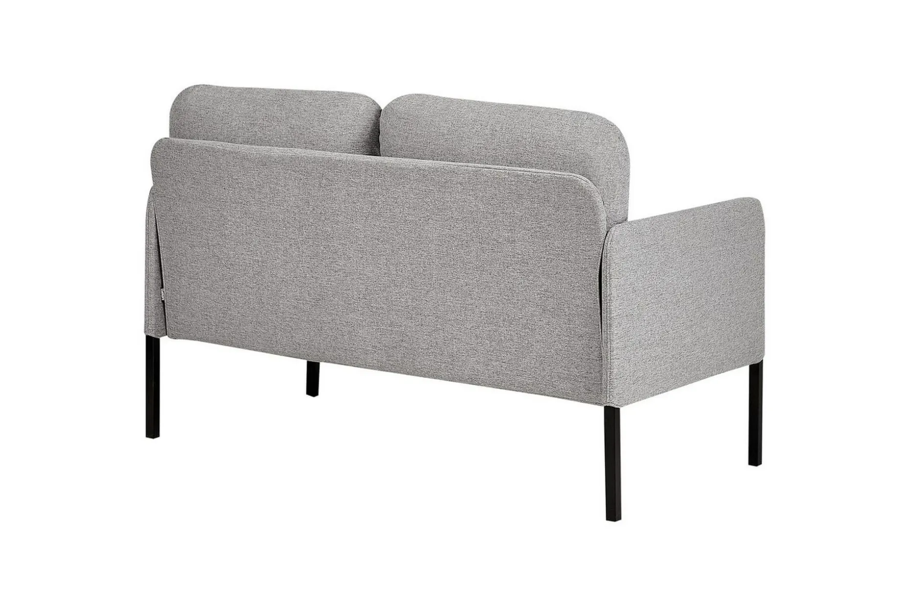 2-sitssoffa Beliani Lahti Beige, svart Light grey||Black