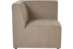 2-sitssoffa Beliani Lemvig Beige Taupe