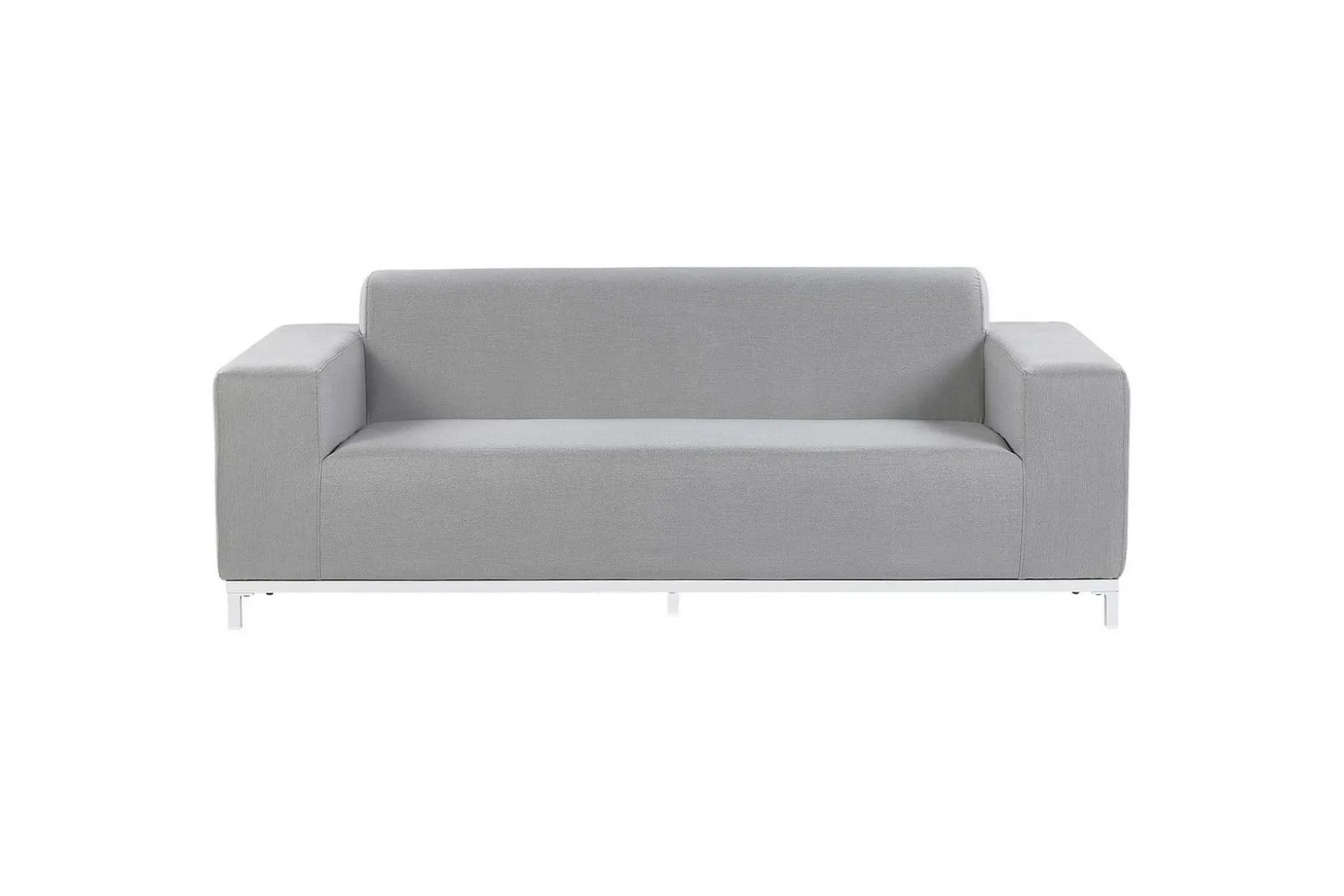 3-sitssoffa Beliani Rovigo Grey||White