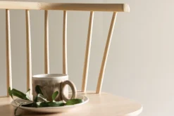 Sittebenk med ryggstøtte Venture Home Bobby sittebenk 120 cm Whitewash Hvitvasket