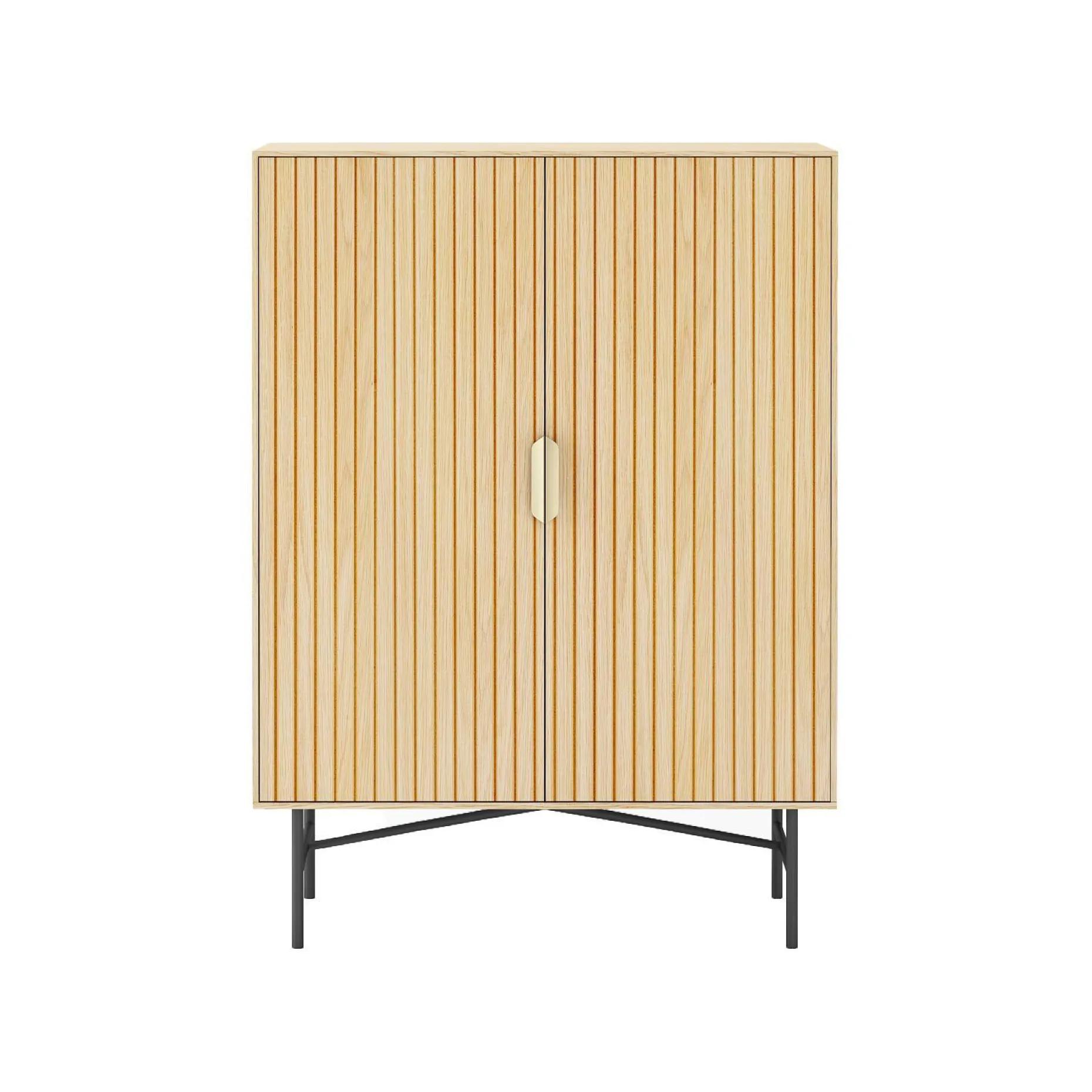 Skap HOME4YOU Bassel 80x40x110 cm 3D melamin