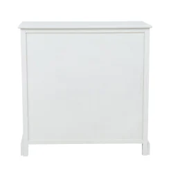 Skap HOME4YOU Meldon hvit 80x35x80 cm
