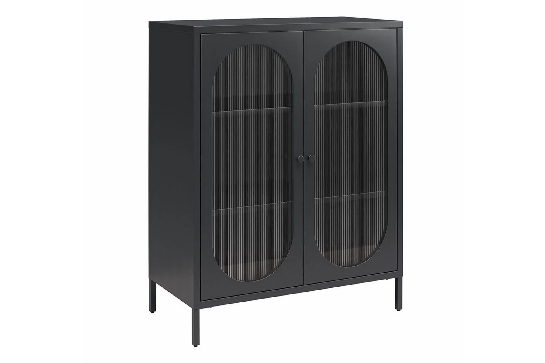 Skap Luna 80x40x102 cm, Svart