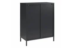 Skap Luna 80x40x102 cm, Svart
