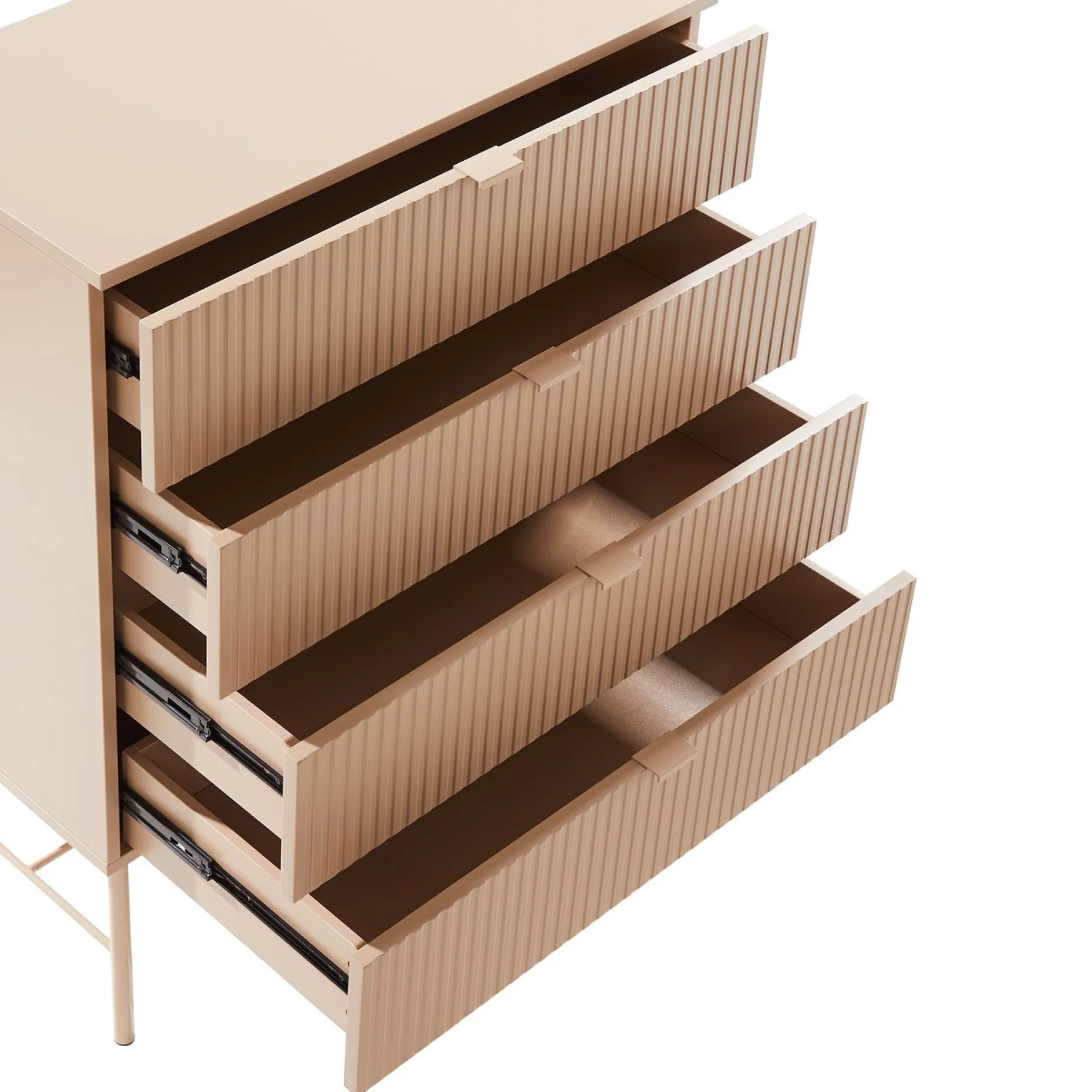 Skjenk HOME4YOU Sequence 79x40x100 cm cappuccino
