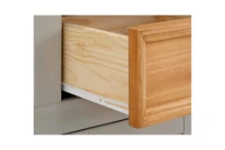 Skjenk Selma 145x38x87 cm, Grå/Beis/Voks