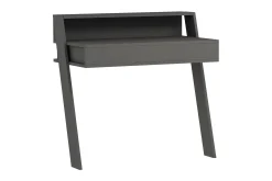 Skoved Skrivebord 94 cm med Oppbevaringsskuff + Hylle