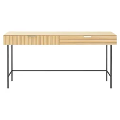 Skrivebord HOME4YOU Bassel 120x60x75 cm 3D melamin