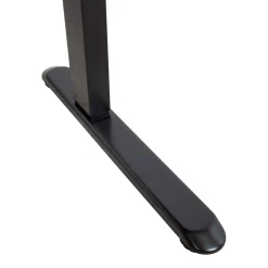 Skrivebord HOME4YOU Ergo Fit med 1 motor 122x62x73,5-118 cm Svart