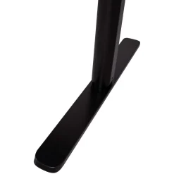 Skrivebord HOME4YOU Ergo Light med 1 motor 120x60x72,5–117,5 cm Svart