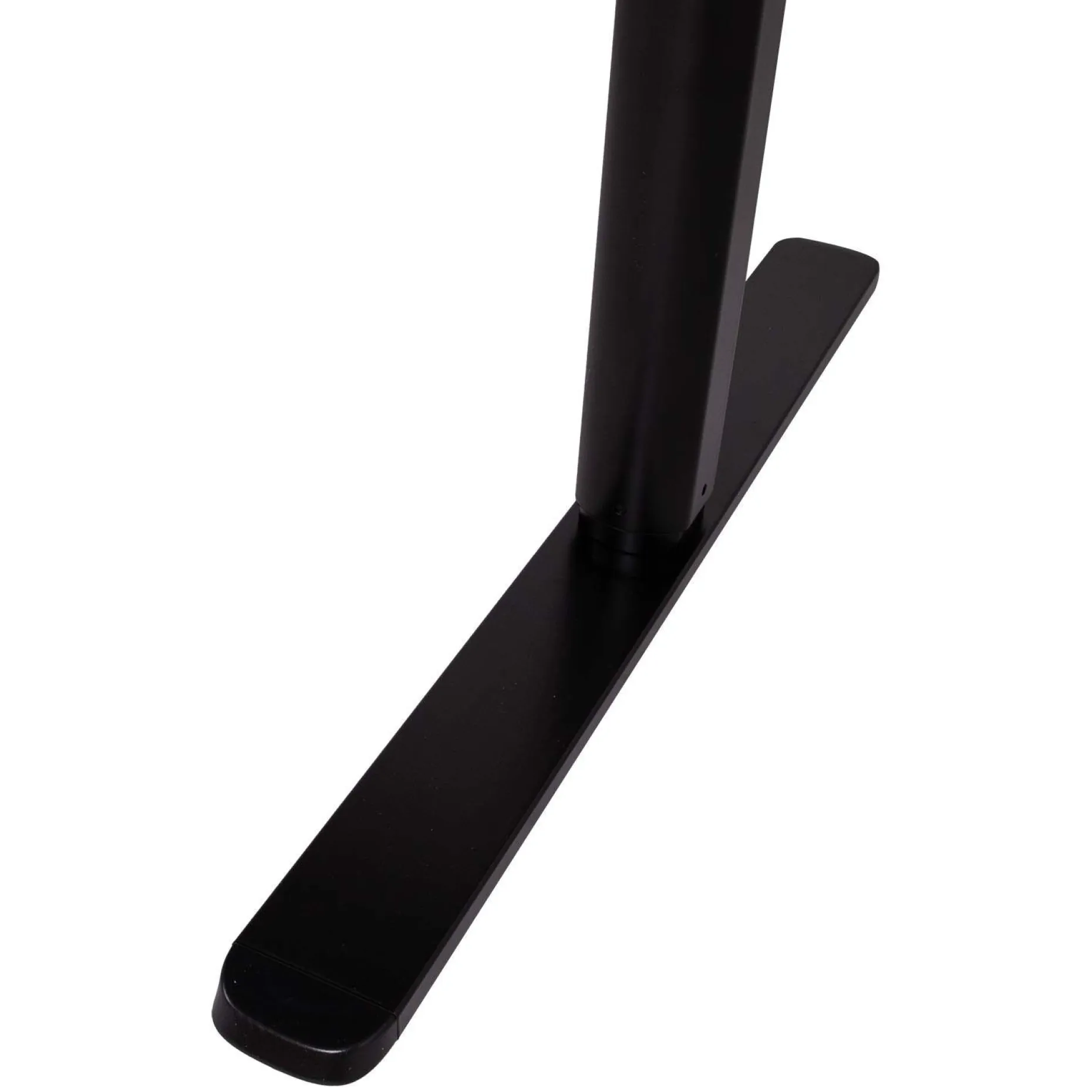 Skrivebord HOME4YOU Ergo Light med 1 motor 120x60x72,5–117,5 cm Svart