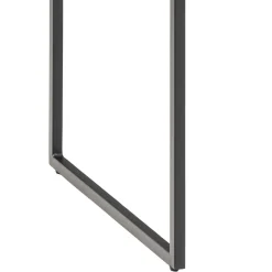 Skrivebord HOME4YOU Seaford 110x45x75 cm svart