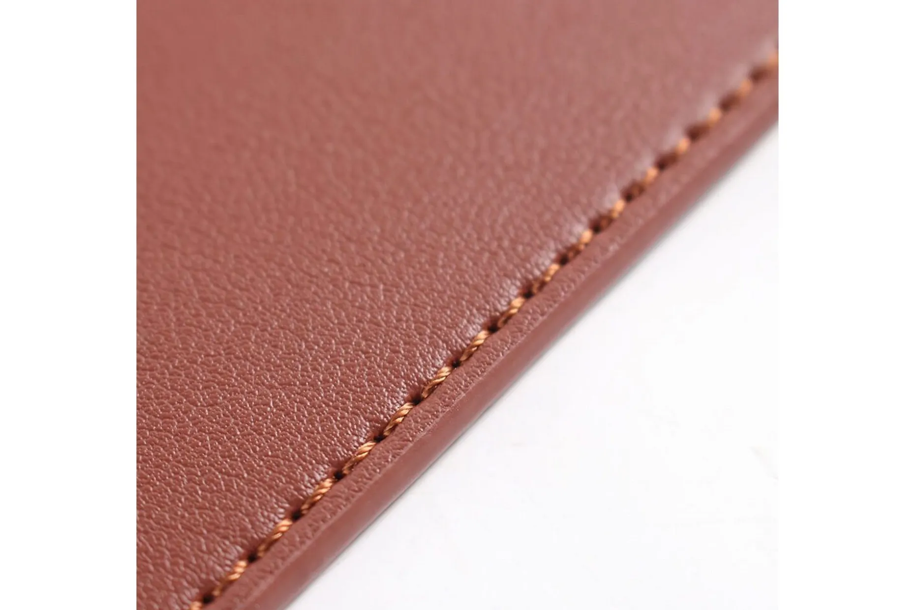 Skrivebordsmatte Desire2 Vegansk Lær 400x900mm Brun