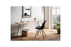 Skrivebord Wohnling Heltre 150 cm Trekantet kant med hårnålben Landlig stil