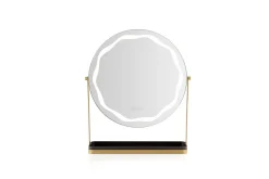 Sminkespeil Beautifly Rund med LED-belysning