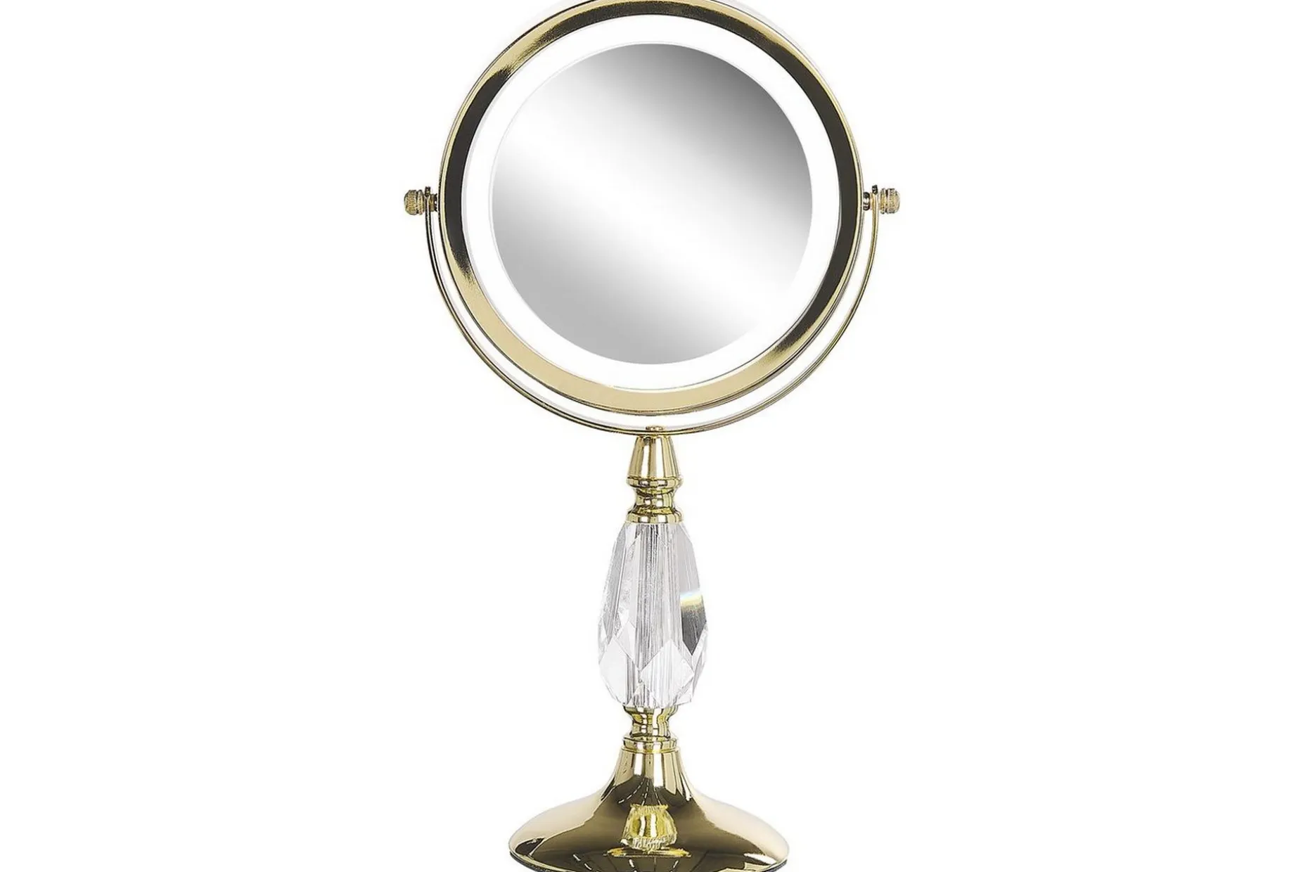 Sminkspegel Beliani Maury Guld GOLD VALUE_MISSING_2