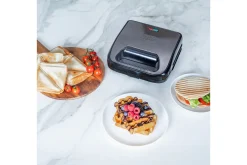 Smørbrødgrill Black+Decker Sandwich Waffle