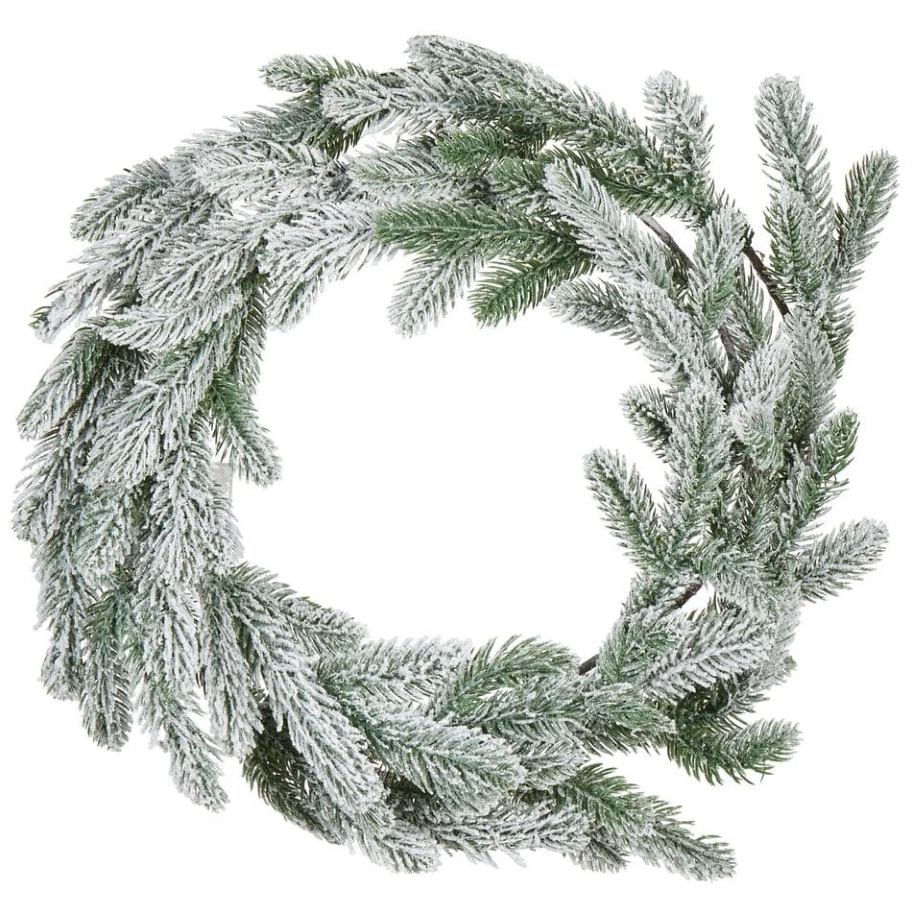 Snødekt julekrans Albini