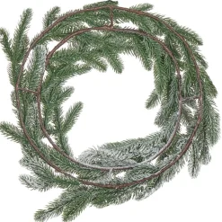 Snødekt julekrans Albini
