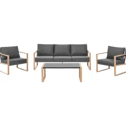 Sofagruppe utendørs med bord 5-seter Gelso
