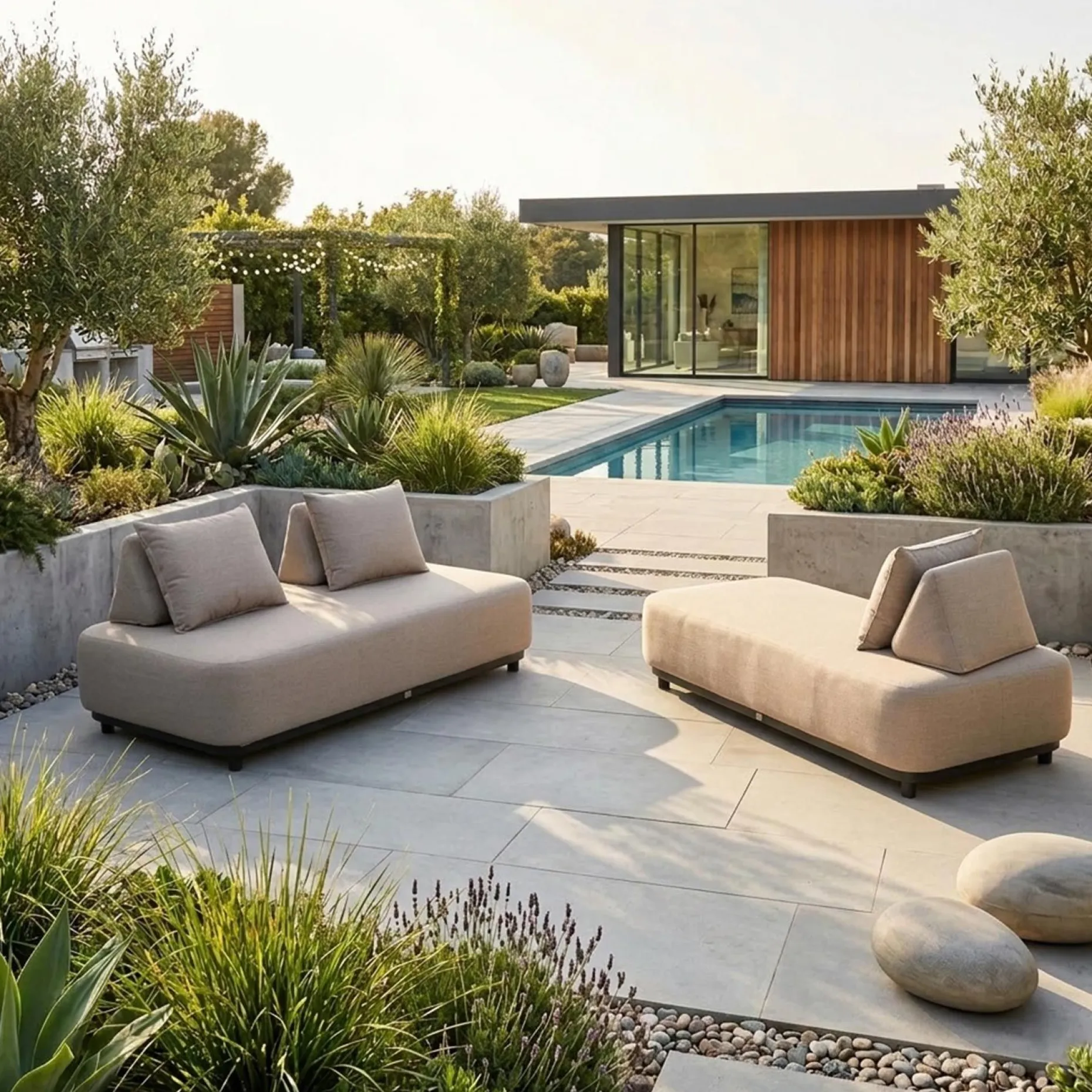 Sofa HOME4YOU Amore 2-seter Beige