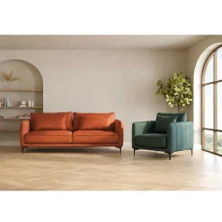 Sofa HOME4YOU Bianka 3-seter Grønn