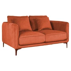 Sofa HOME4YOU Bianka 2-seter Oransje