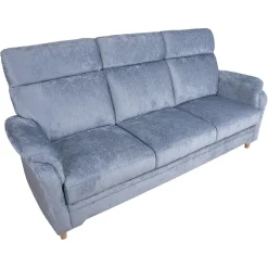 Sofa HOME4YOU Ingrid 3-seter Gråblå