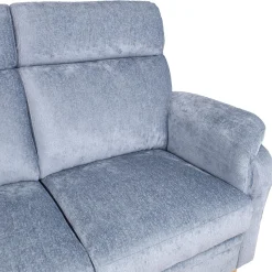 Sofa HOME4YOU Ingrid 3-seter Gråblå
