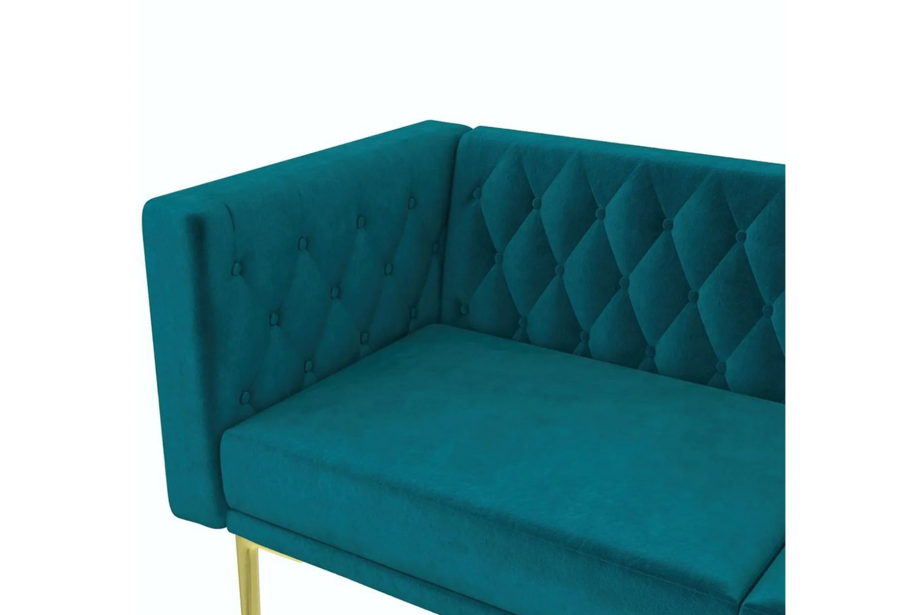 Sofa 2-seter Marseille Smaragdgrønn
