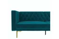 Sofa 2-seter Marseille Smaragdgrønn