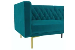 Sofa 2-seter Marseille Smaragdgrønn
