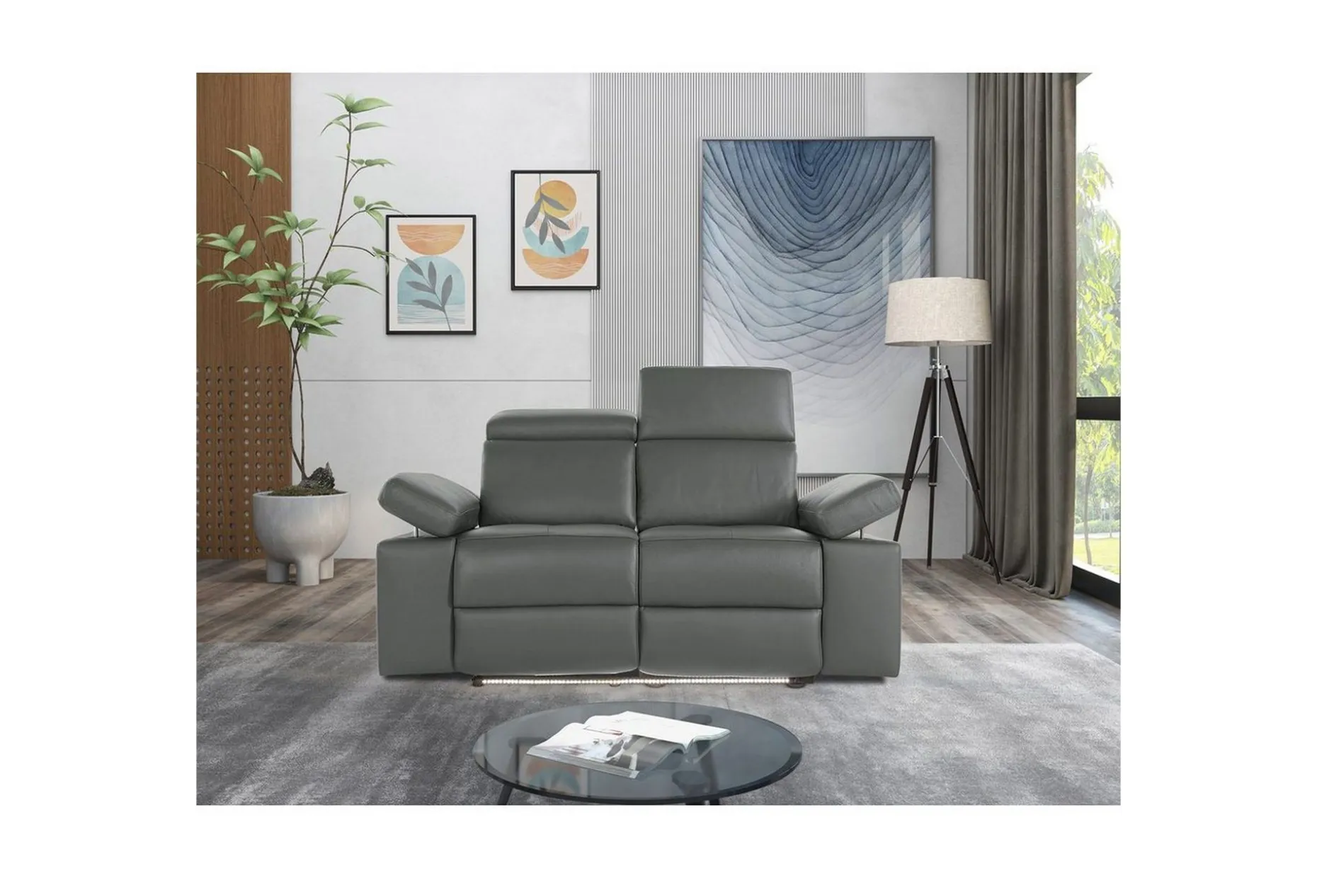 Sofa 2-seter Rayland Lær/PU