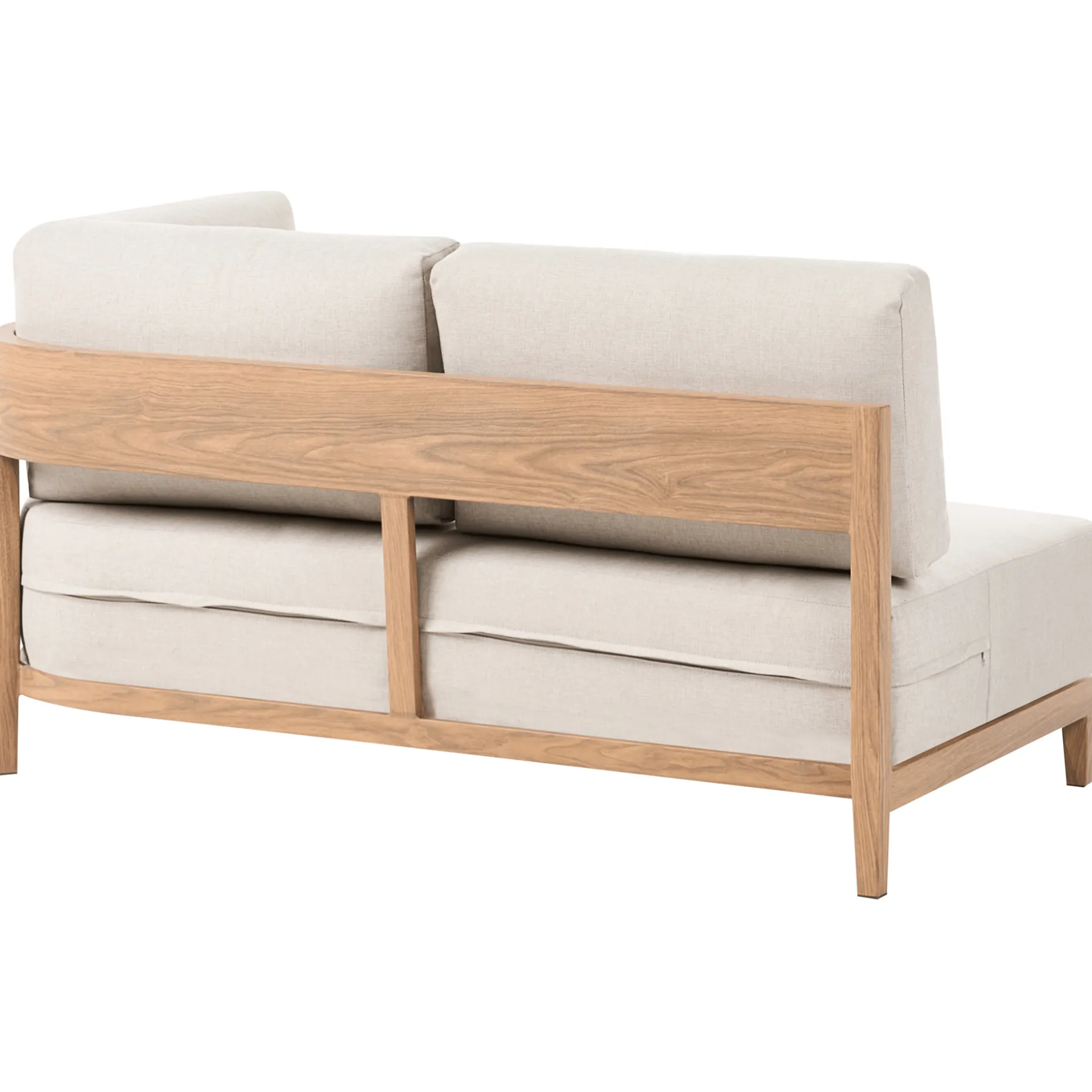 Sofa utendørs med bord 2-seter Sampieri