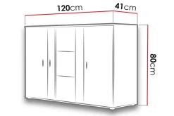 Soho Kommode 41x120 cm