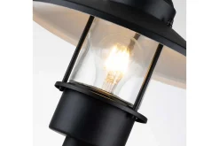 Sokkellykt Elstead Lighting Klampenborg Svart