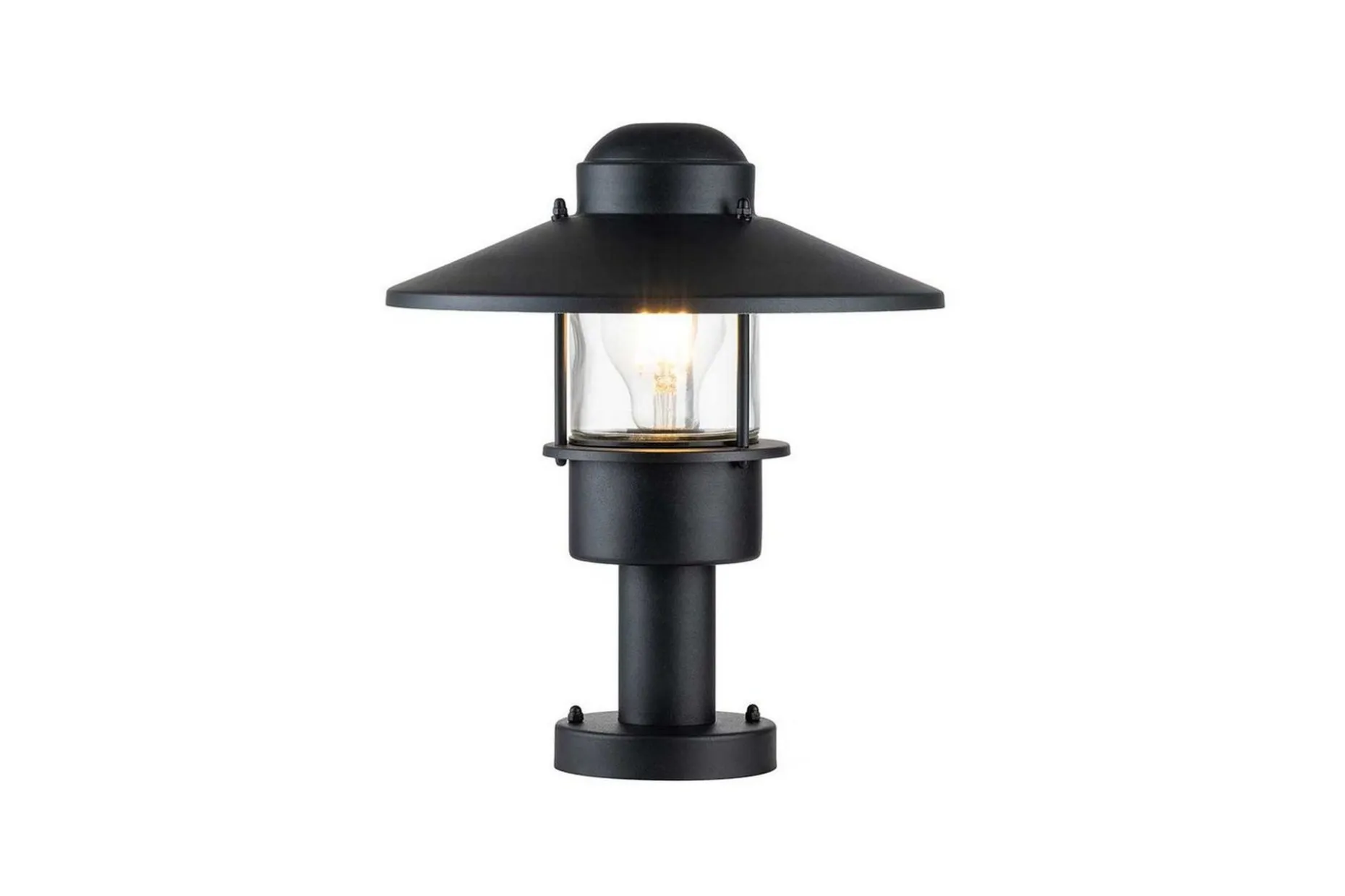 Sokkellykt Elstead Lighting Klampenborg Svart