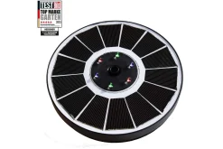 Solcellefontene Heissner Flytende Med LED-belysning