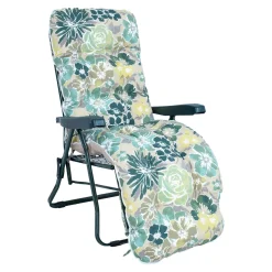 Solstol HOME4YOU Baden-Baden Lys blomstrete pute