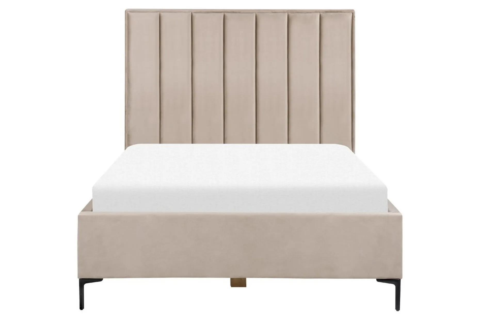 Soveromssett Sezanne Grå/Beige/Svart, 140x200 cm, Fløyel