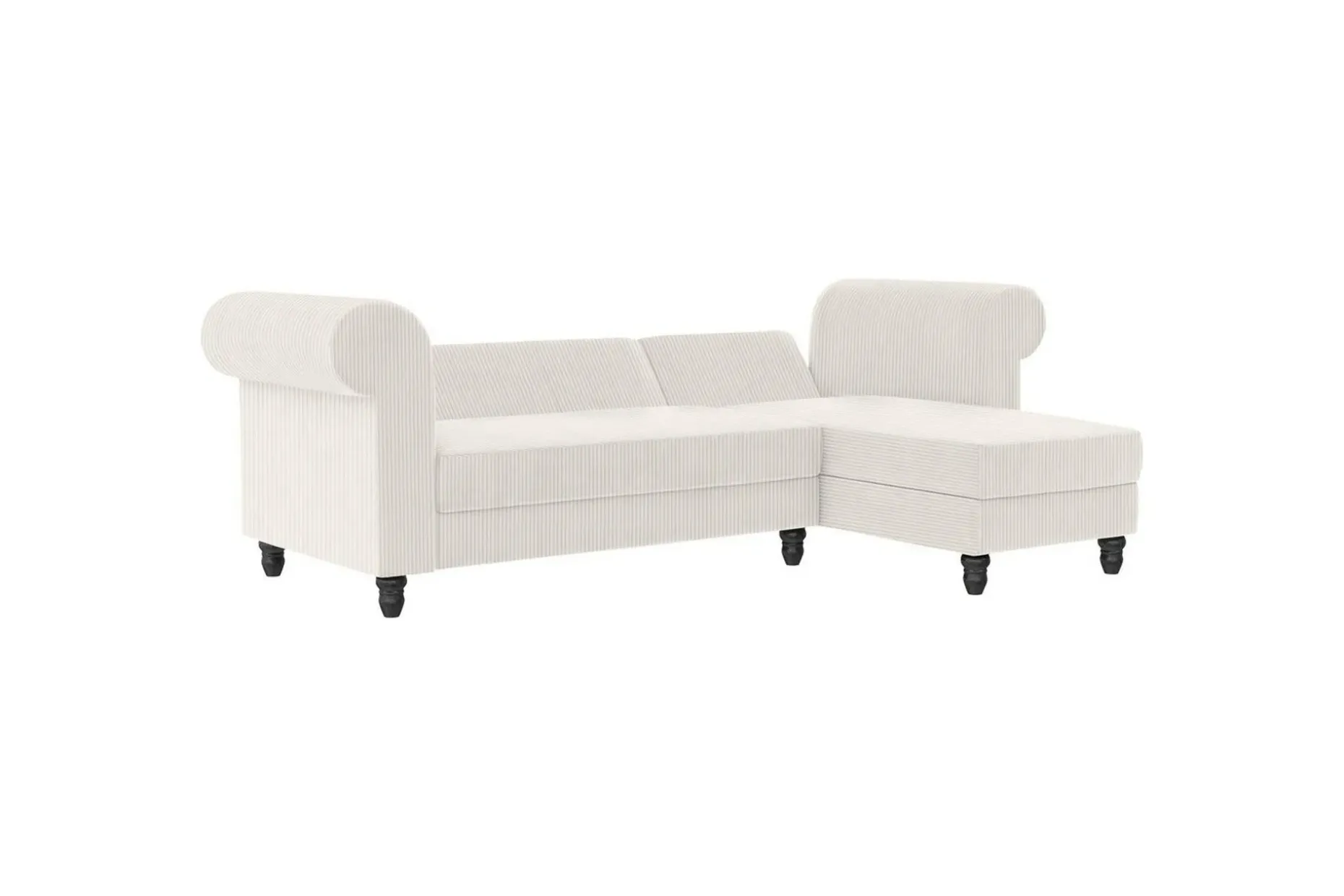 Sovesofa Felix II 241x154x83 cm, Krem