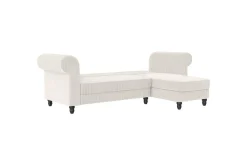 Sovesofa Felix II 241x154x83 cm, Krem