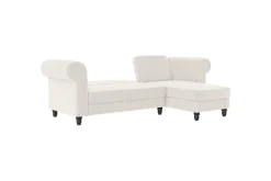 Sovesofa Felix II 241x154x83 cm, Krem