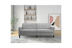 Sovesofa Hartford II 203x83x82 cm, Grå